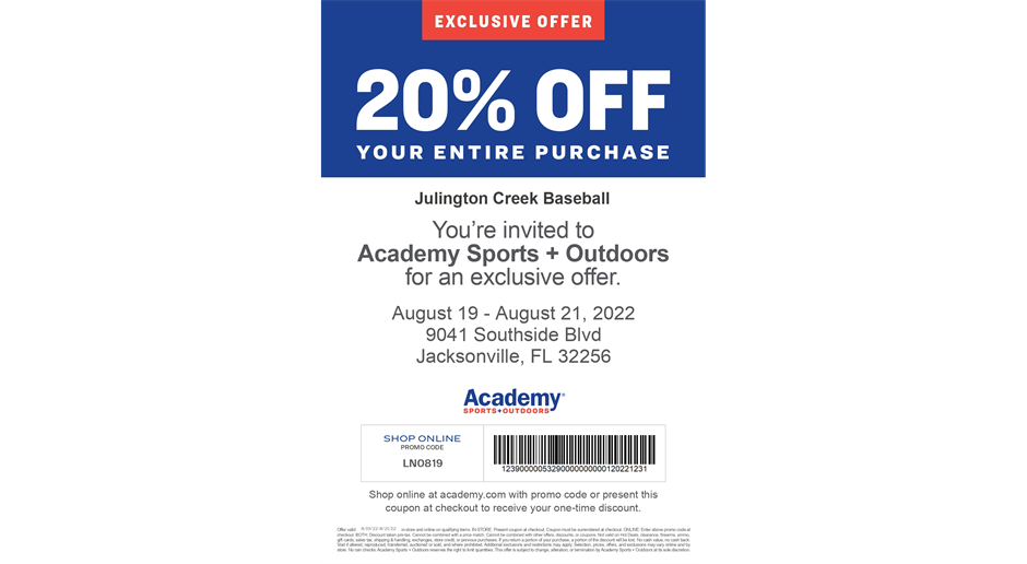 Sports ball shop coupon